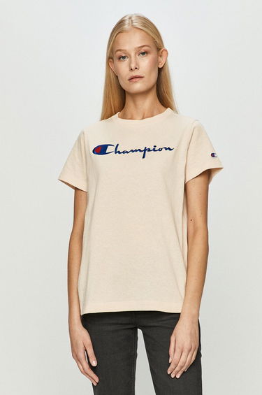 Tričko Champion T-shirt Béžová | 110992., 0