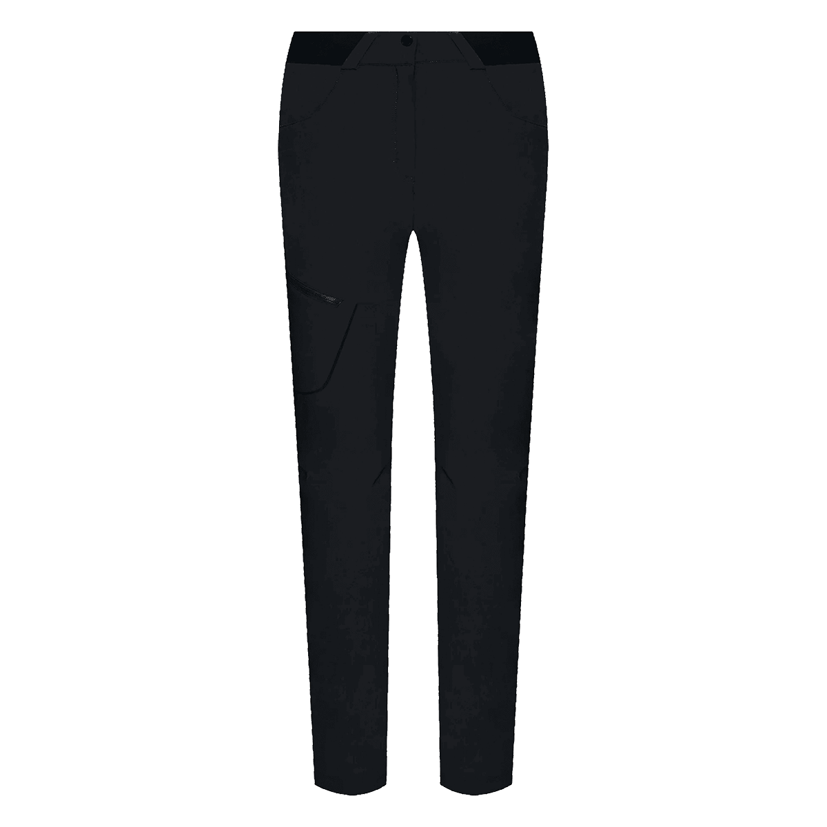 Nohavice Salomon WAYFARER Outdoor Pants with Zippered Pocket Čierna | LC1704200, 0