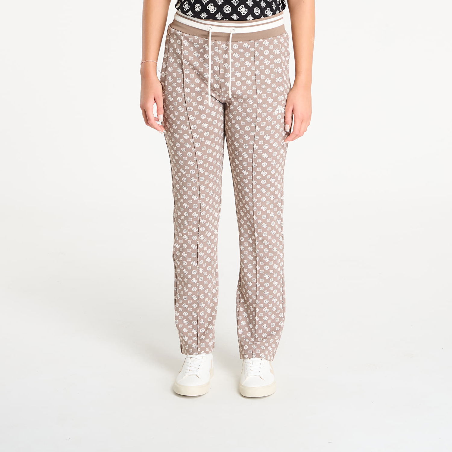Tepláky GUESS GUESS New Aggie Long Pants Béžová | V5YB20KB212-P8HI, 0