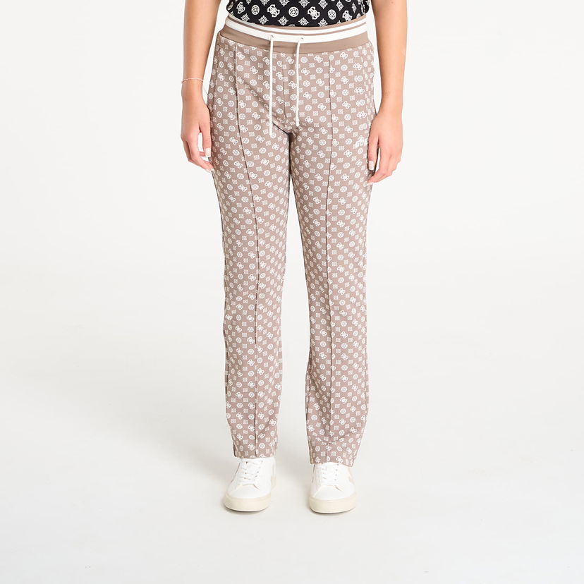 Tepláky GUESS GUESS New Aggie Long Pants Béžová | V5YB20KB212-P8HI