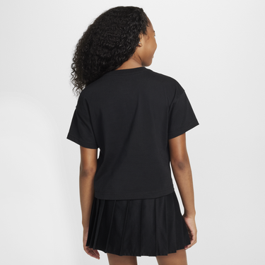 Crop Top Nike Nike Sportswear Girl's T-Shirt Čierna | HF5986-010, 1