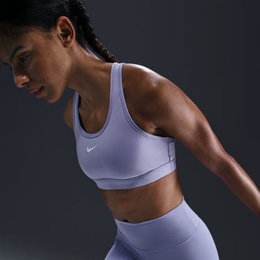 Podprsenka Nike Swoosh Medium-Support Padded Sports Bra Fialová | DX6821-533, 3