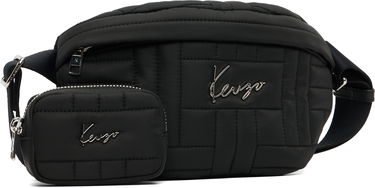 Ľadvinka KENZO Kenzo Paris 'KENZO Cosy' Quilted Belt Bag Čierna | FF62SA717F03, 1