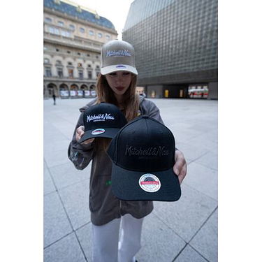 Šiltovka Mitchell & Ness Pinscript Logo Classic Red Branded Black Čierna | HHSSINTL101-MNNYYPPPBLCK, 5