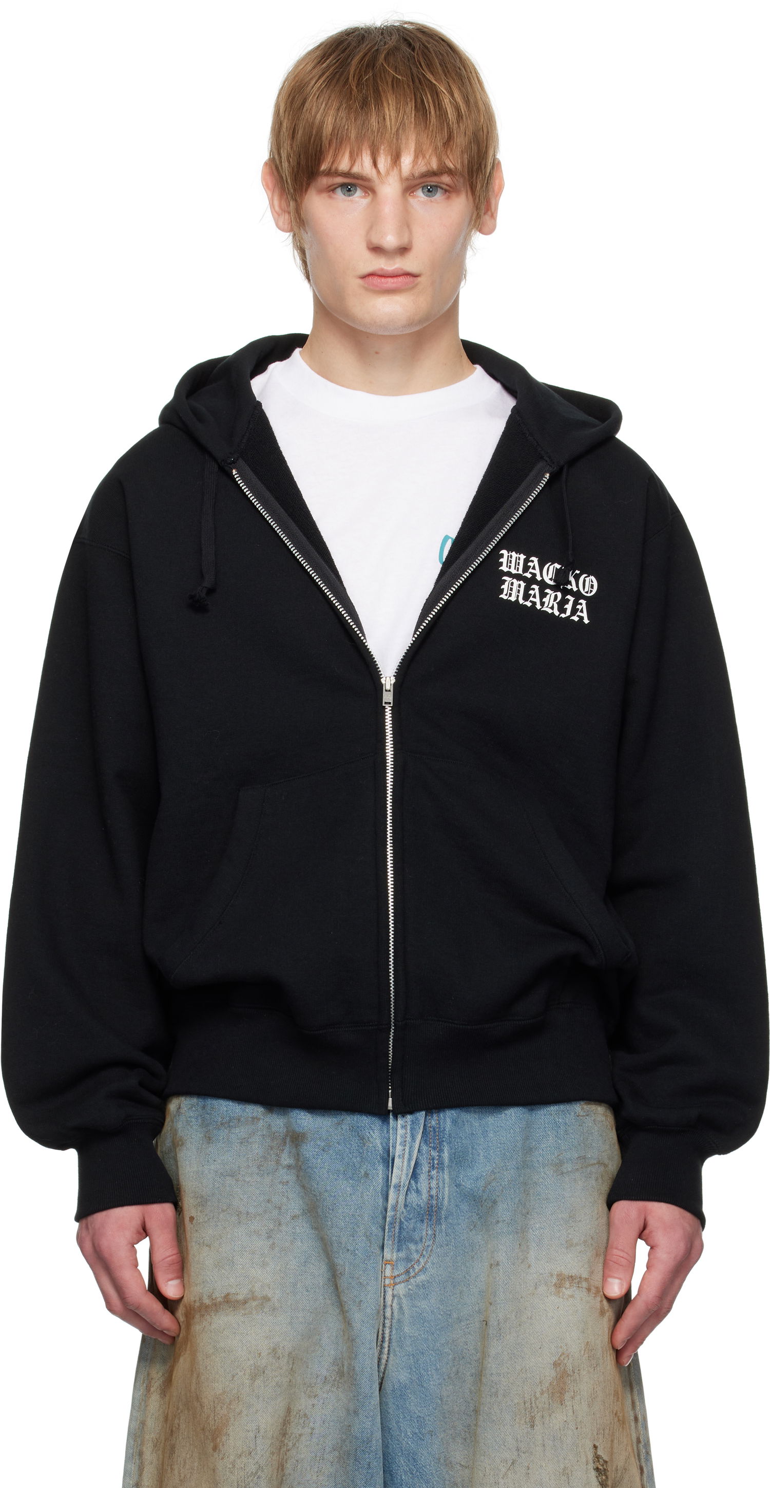 Mikina WACKO MARIA Full Zip Hoodie Čierna | 24FW-WMC-SS01, 0