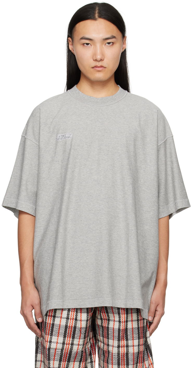 Tričko VETEMENTS Inside Out T-Shirt Šedá | UE64TR600GG, 0