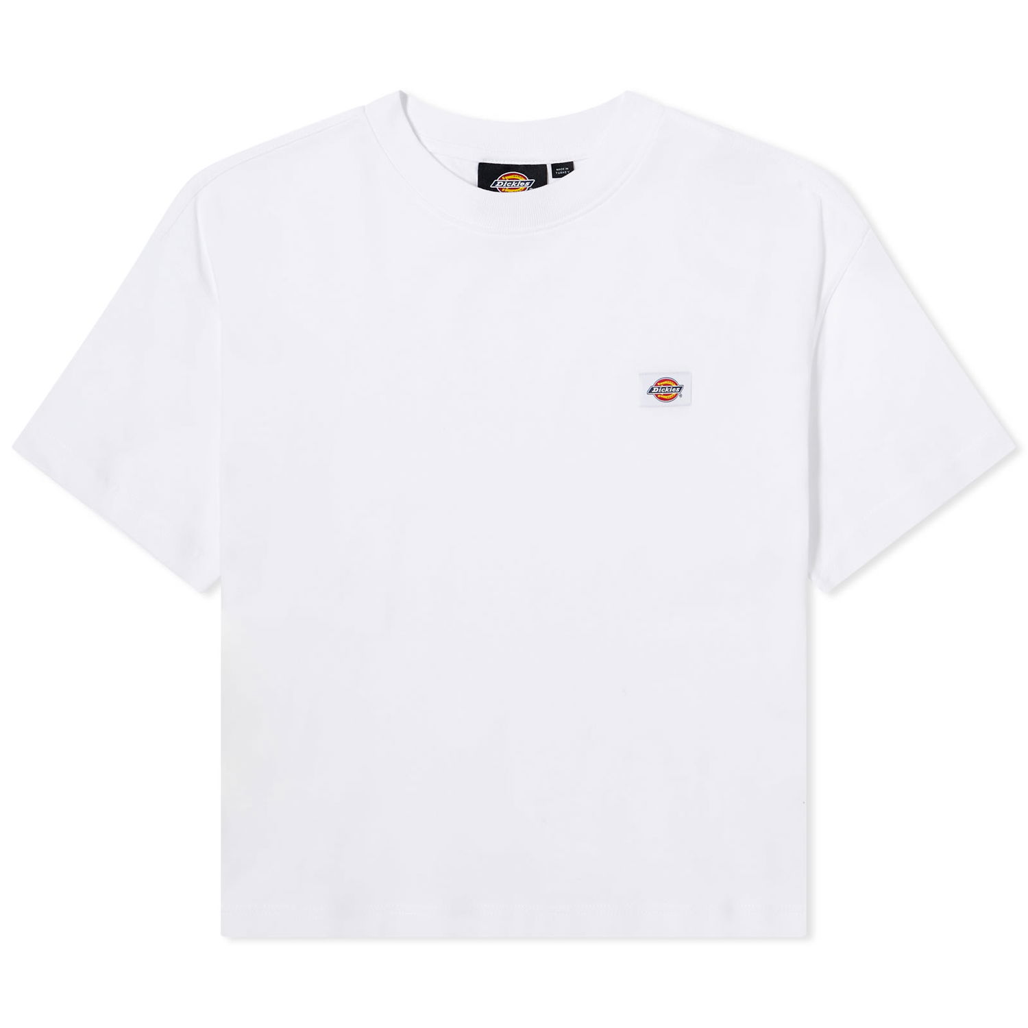 Crop Top Dickies Oakport Cropped Boxy Tee Biela | DK0A4Y8LWHX1, 0