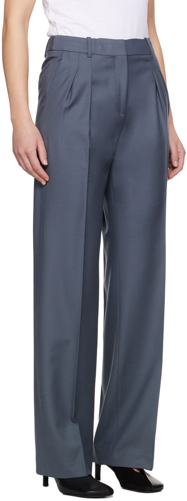 Nohavice Loulou de Saison Loulou de Saison Sbiru Pleated Trousers Čierna | SBIRU, 4