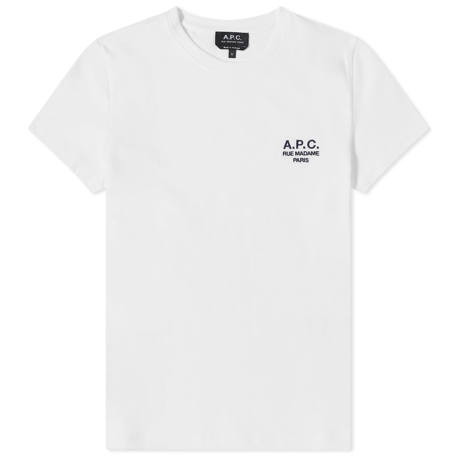 Tričko A.P.C. Denise Logo T-Shirt Biela | COEZC-F26842-AAB, 0