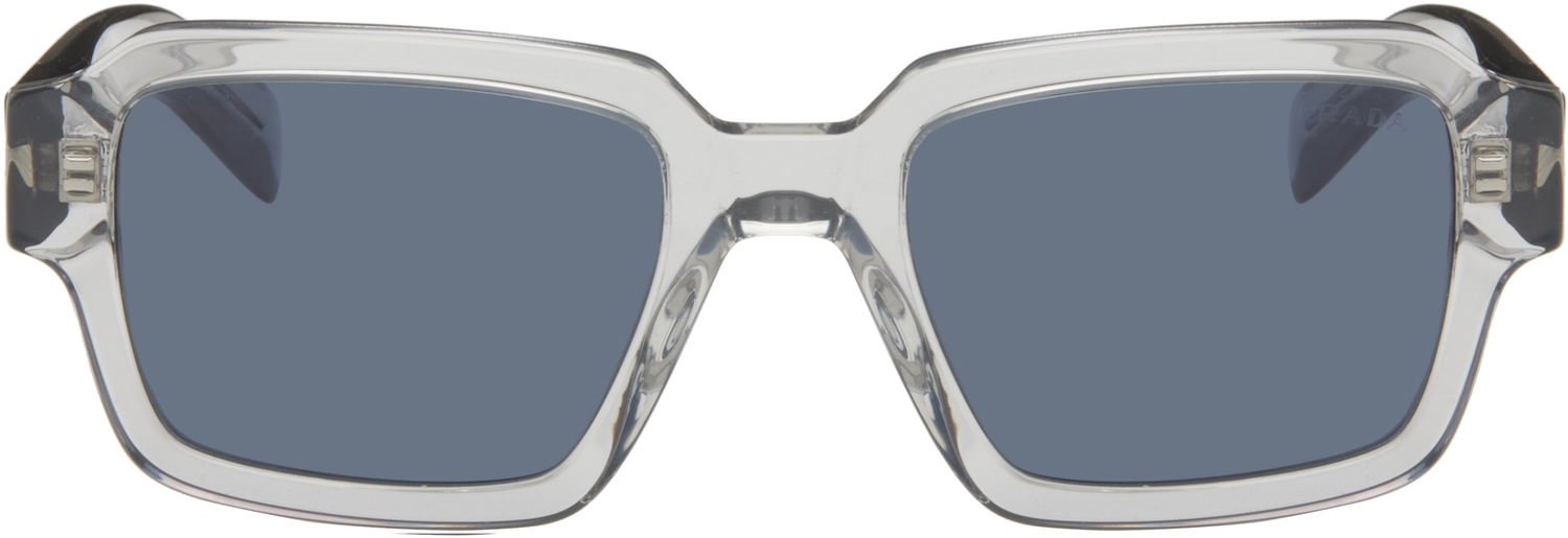 Slnečné okuliare Prada Prada Logo Sunglasses Šedá | 0PR 02ZS U430A952 8056597745284, 0