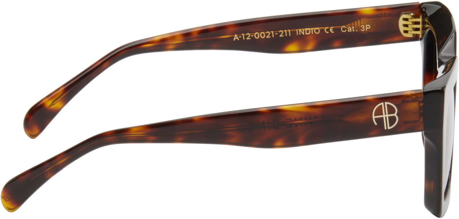 Slnečné okuliare Anine Bing ANINE BING Indio Square Sunglasses Hnedá | A-12-0021-211-ONE, 1