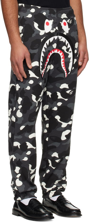 Tepláky BAPE City Camo Shark Relaxed Fit Sweatpants Biela | 001PTL801312M, 4