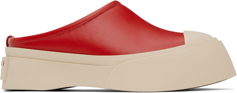 Oblečenie Marni Marni Pablo Sabot Slip-on Loafers Červená | SNZW018502 P7226