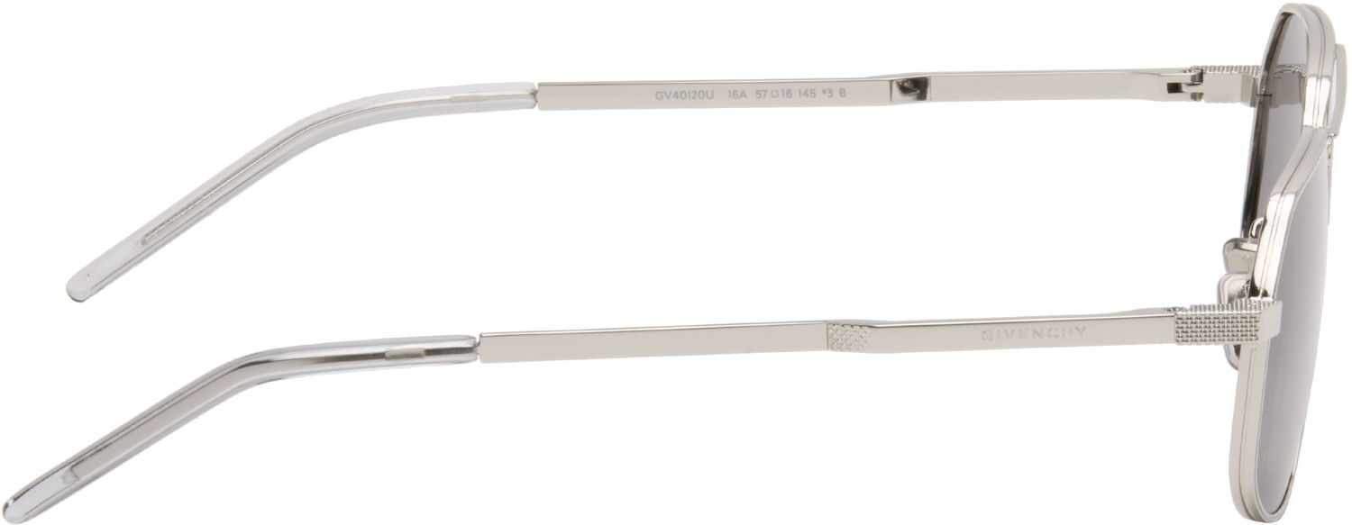 Slnečné okuliare Givenchy GV One Aviator Sunglasses Metalická | GV40120U@5716A 840126865493, 1