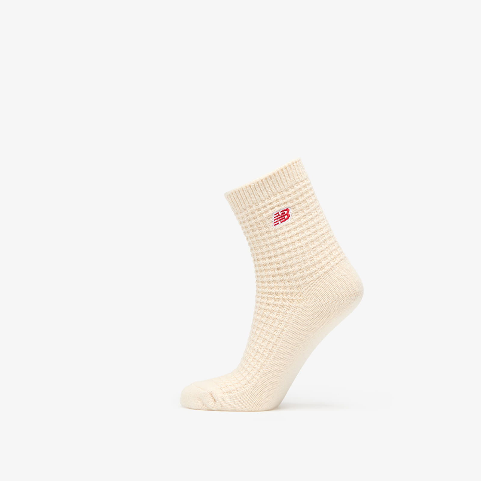 Waffle Knit Ankle Socks 2-Pack Multicolor