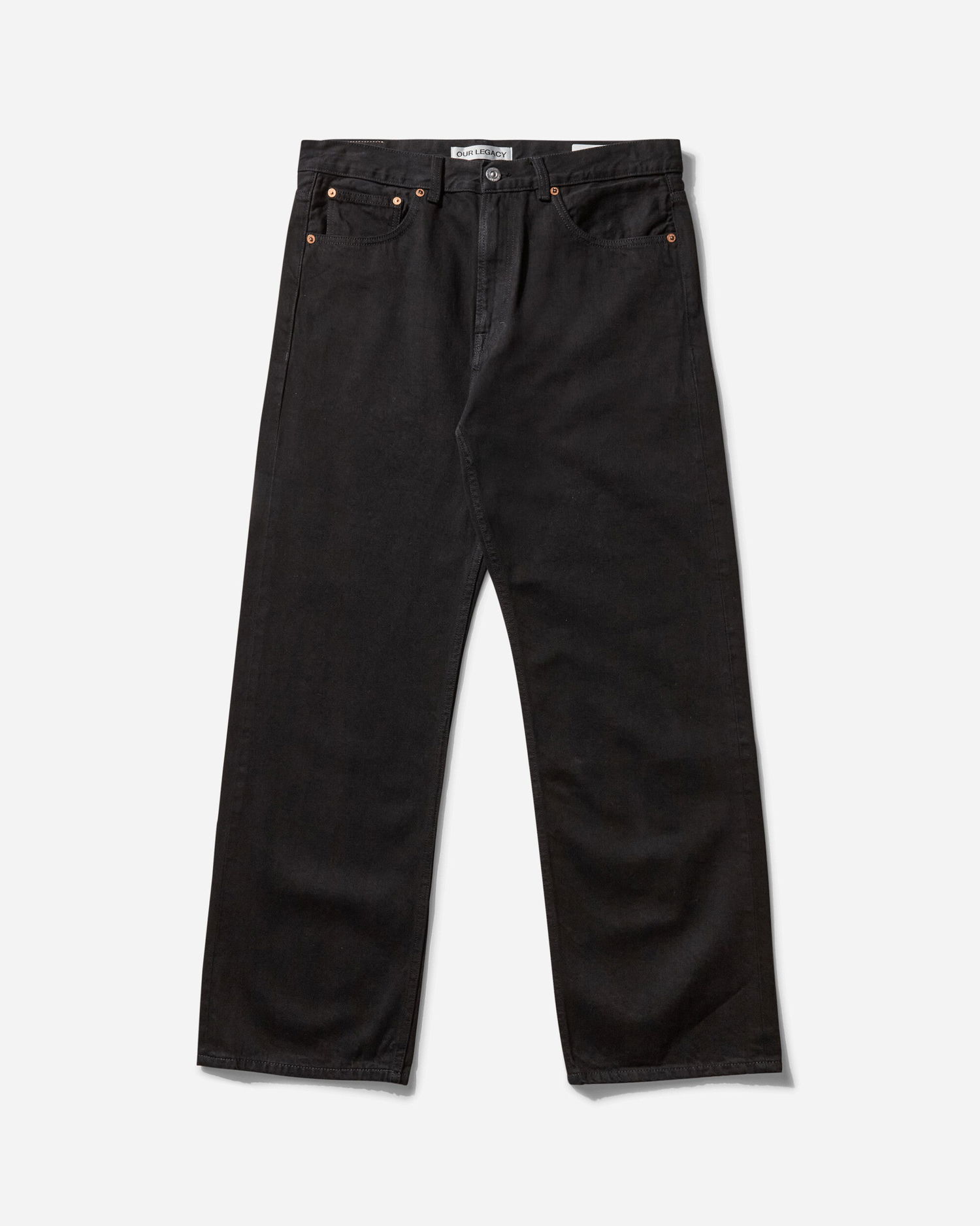Džínsy OUR LEGACY Our Legacy Third Cut Jeans Čierna | M2255TCB 001, 0
