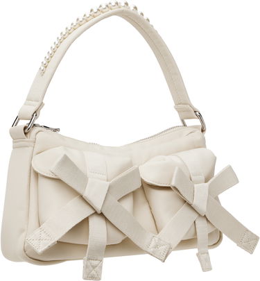 Kabelka Simone Rocha Simone Rocha Beaded Utility Bow Pochette Bag Čierna | BAG176B 0761, 4