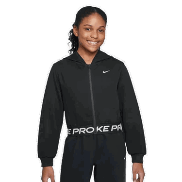 Mikina Nike Pro Training Full-Zip Fleece Hoodie Čierna | HQ9312-011, 0