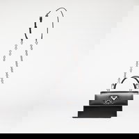 Jitney 1.4 Black Leather Top Handle Bag