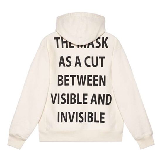 Mikina Gucci Manifesto Oversize Hoodie Biela | 569828-XJBTR-9911, 0