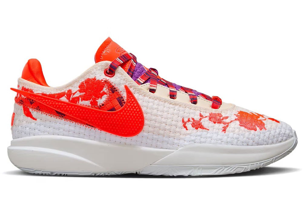 Tenisky a topánky Nike LeBron 20 Premium Mimi Plange Ceremony Biela | FJ0725-801/FJ0724-801, 0