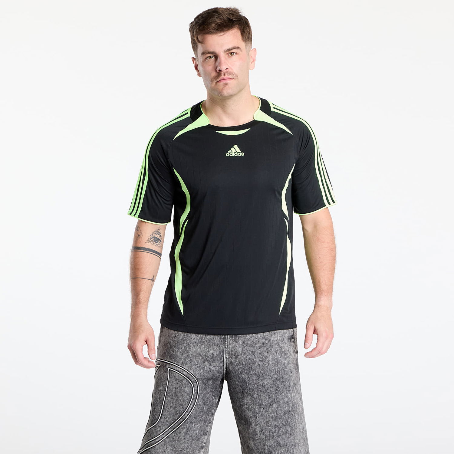 Tričko adidas Originals Teamgeist Relaxed Fit T-Shirt Čierna | JW5872, 0