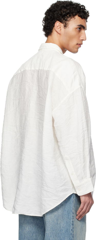 Košeľa R13 R13 Drop Neck Shirt Biela | R13MR004-R364A, 2