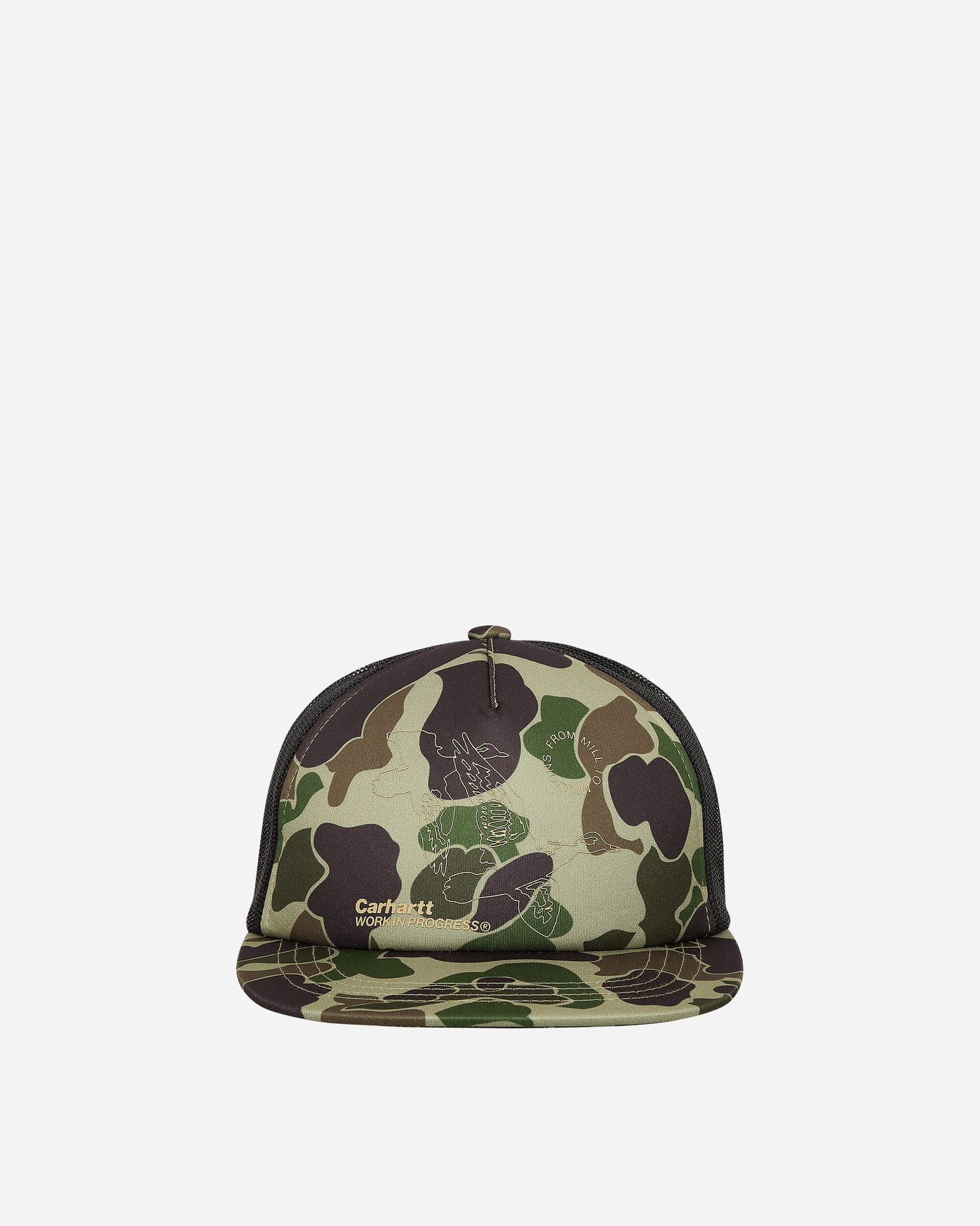 Trucker Cap Camo Green