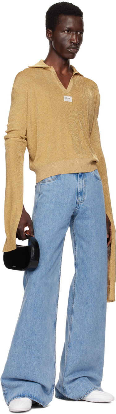 Džínsy Coperni Coperni Wide Leg Jeans Modrá | COPP95F2008MEN, 3