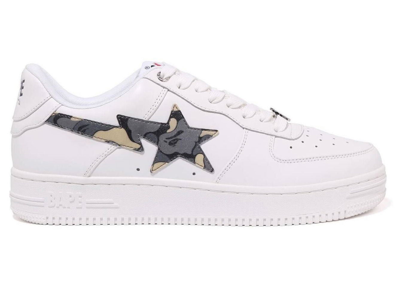 Tenisky a topánky BAPE Bape Sta US Exclusive "White Multi Camo" Biela | 001FWI721004_WHT, 0