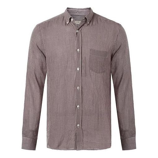 Košeľa Burberry Plaid Long Sleeve Shirt Červená | 40700191
