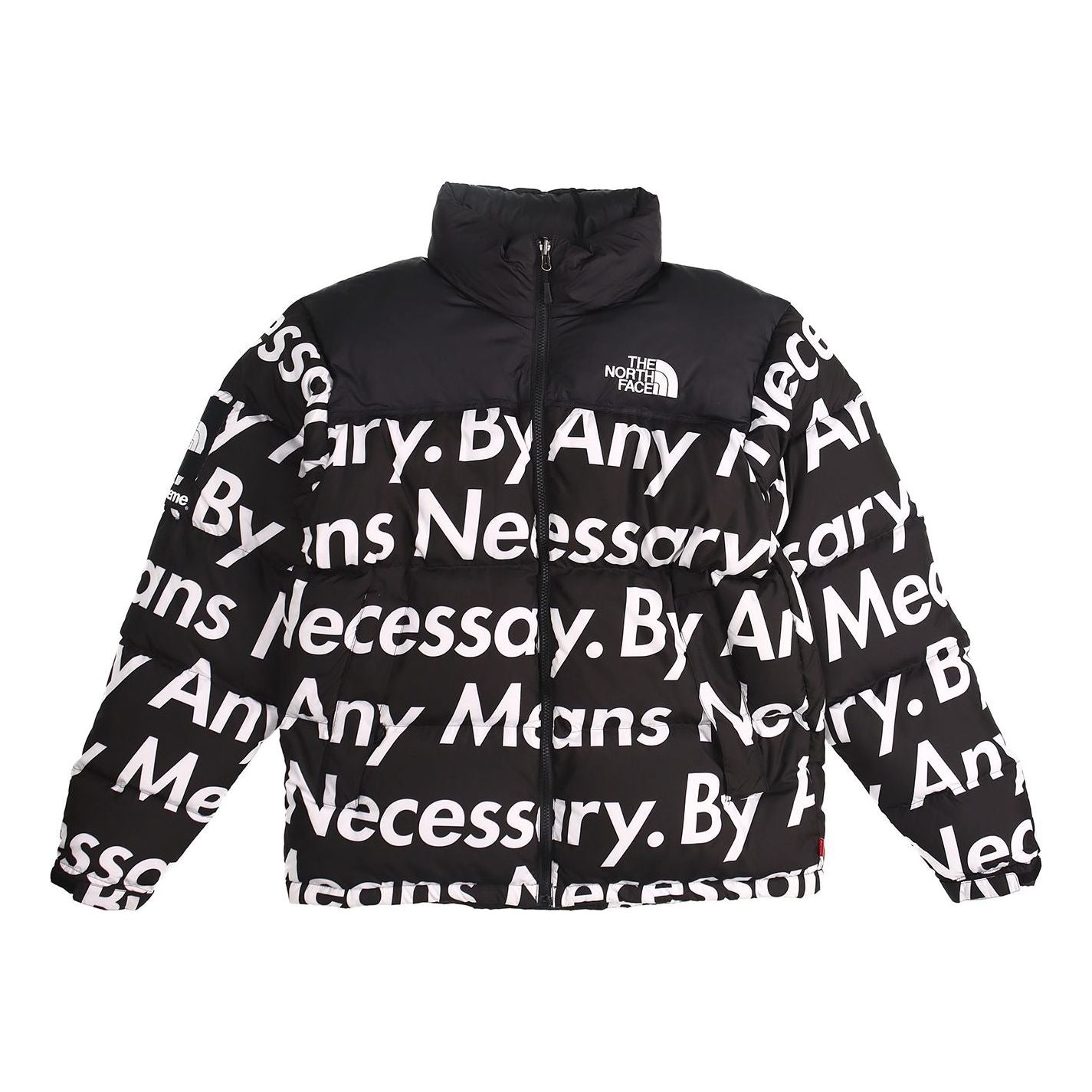 Prešívaná bunda Supreme FW15 The North Face By Any Means Nuptse Jacket Čierna | SUP-FW15-620, 0