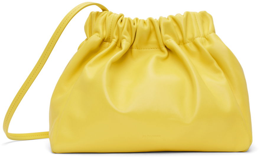 Kabelka Jil Sander Jil Sander Small Scrunch Pouch Žltá | J08WD0046_P5624, 0