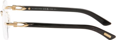 Slnečné okuliare Cartier Rectangular Glasses Čierna | CT0453O-001, 2