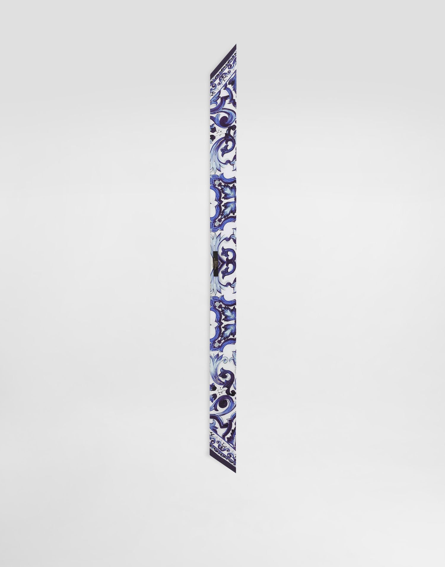 Šál Dolce & Gabbana Dolce & Gabbana Majolica Print Silk Twill Bandeau Modrá | IS174WGDDHBHA3OO, 1