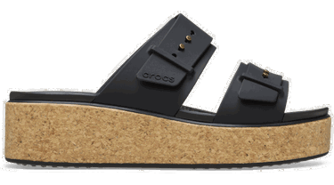 Tenisky a topánky Crocs Brooklyn Cork Buckle Sandals Čierna | 211252-001, 0