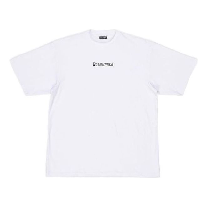 Tričko Balenciaga Balenciaga Swim T-Shirt Biela | 6570274B8B59000