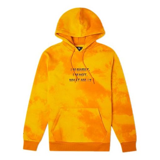 Mikina Converse Tie Dye Gradient Pullover Hoodie Oranžová | 10021586-A01