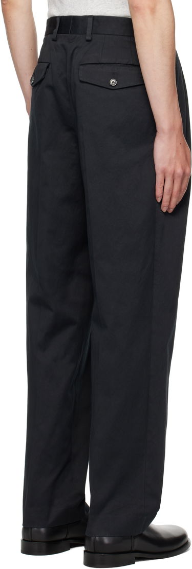 Nohavice Dries Van Noten Dries Van Noten Pleated Trousers Čierna | 252-020998-2341, 2