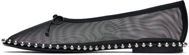 Starostlivosť o obuv Alexander Wang Alexander Wang Lina Ballchain Ballerina Flats Čierna | 30125F046, 2