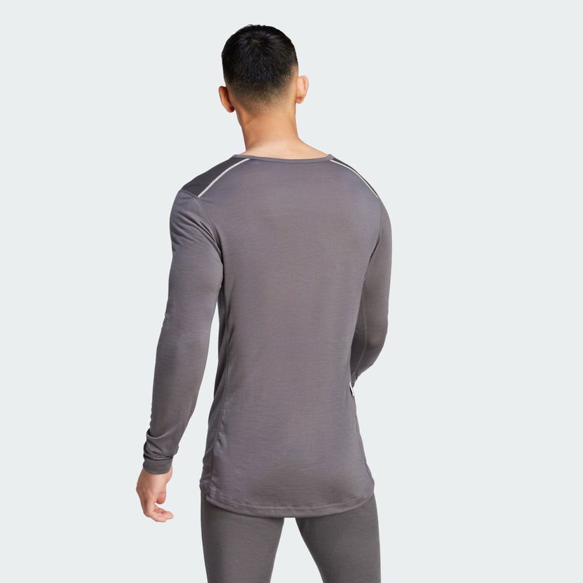 Tričko adidas Performance Terrex Xperior Merino 150 Baselayer Long Sleeve Šedá | HZ8560