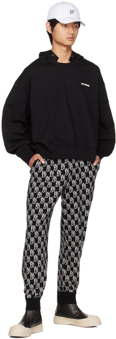 Mikina We11done We11done Signature Hoodie Čierna | WD-TH3-22-867-U-BK, 3