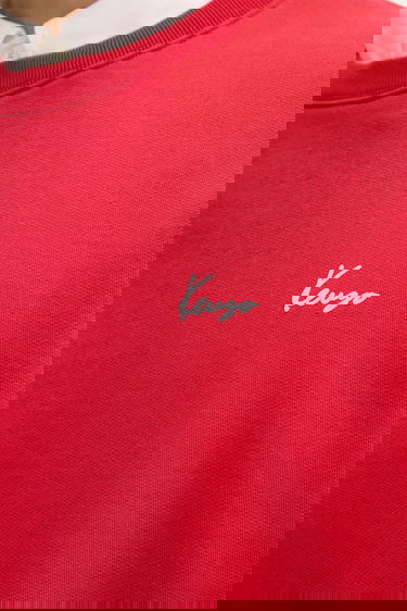 Mikina KENZO Kenzo Sweatshirt Červená | FF65SW2594MF, 4