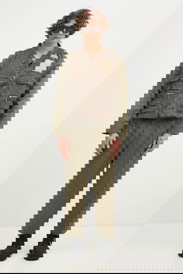 Vesta KENZO Multipocket Gilet Zelené | FE65VE0089GK.92, 5