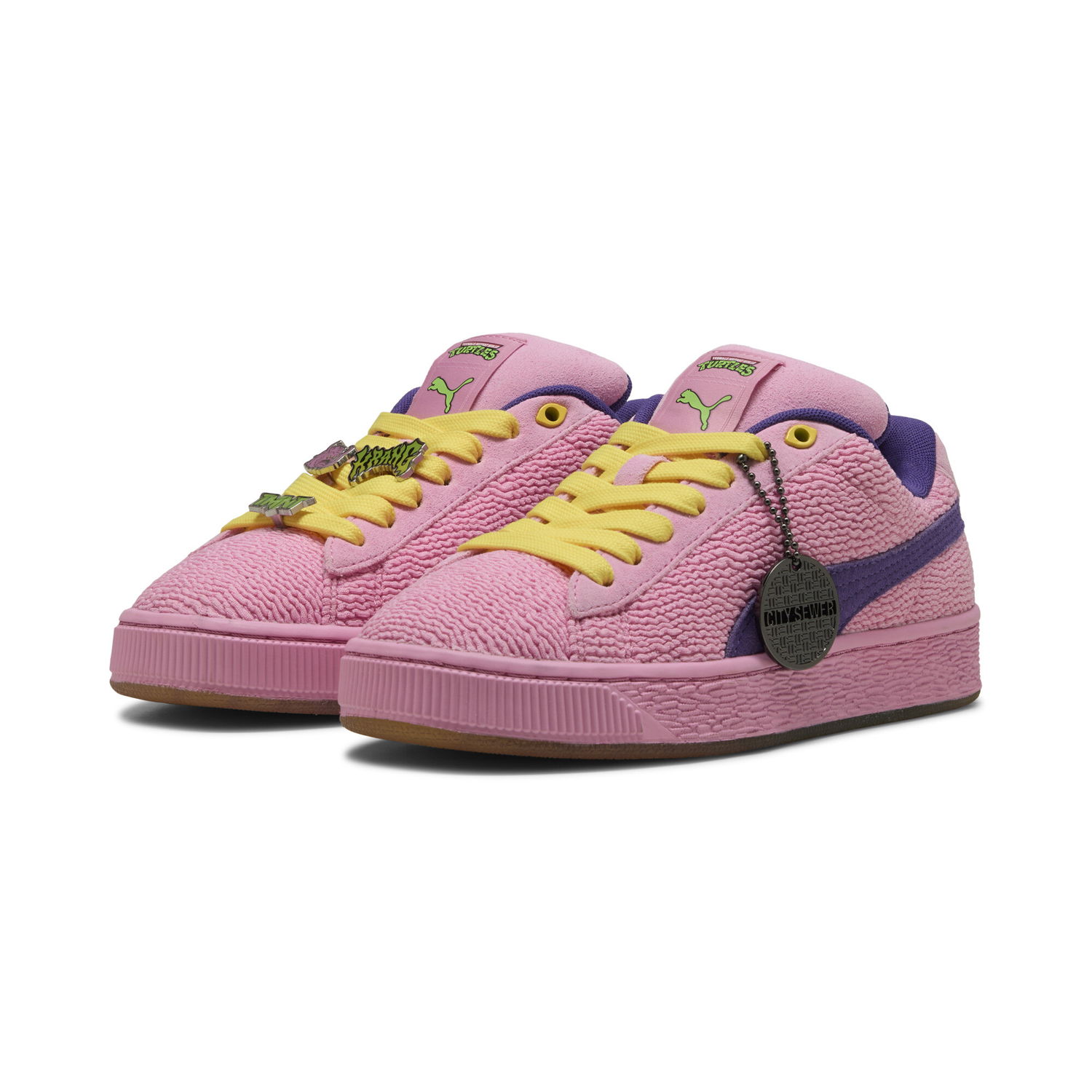 Tenisky a topánky Puma PUMA x TMNT Suede XL 2 Ružová | 401639_01, 1