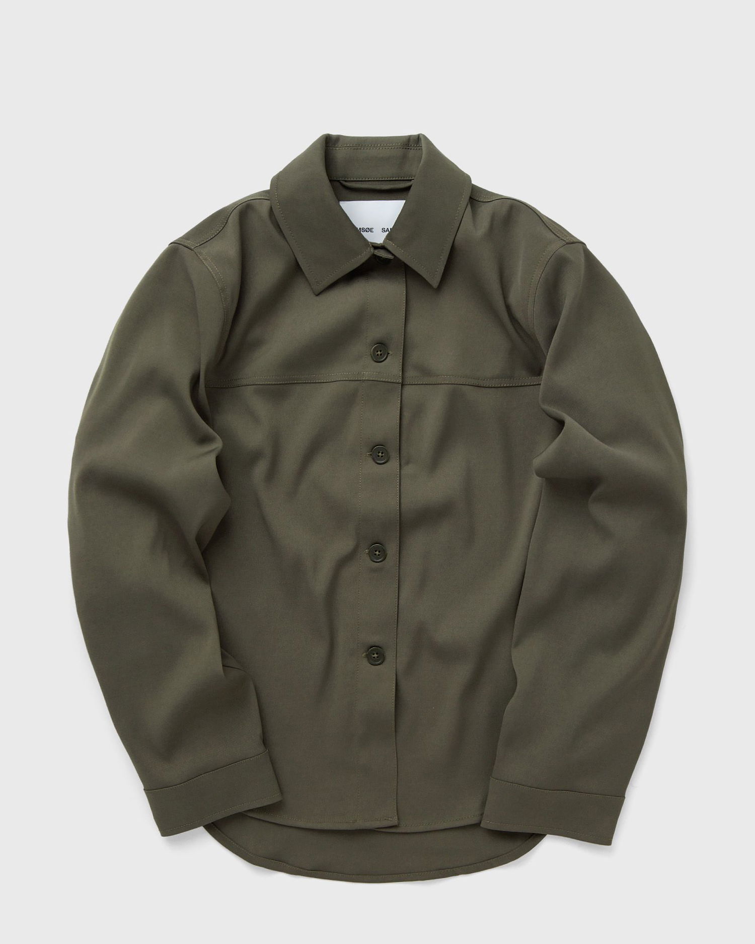 Košeľa Samsoe Samsoe Samsøe & Samsøe Esmel Shirt Zelené | F23300164-DUSTY-OLIVE, 0