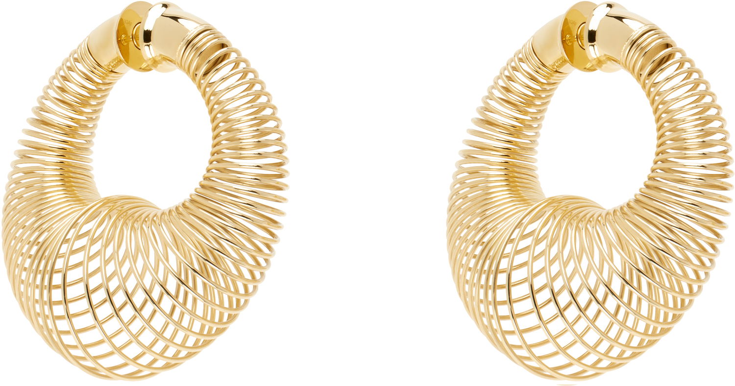 Náušnice Alaïa Spiral Hoop Earrings Metalická | AA2B120LA033, 1
