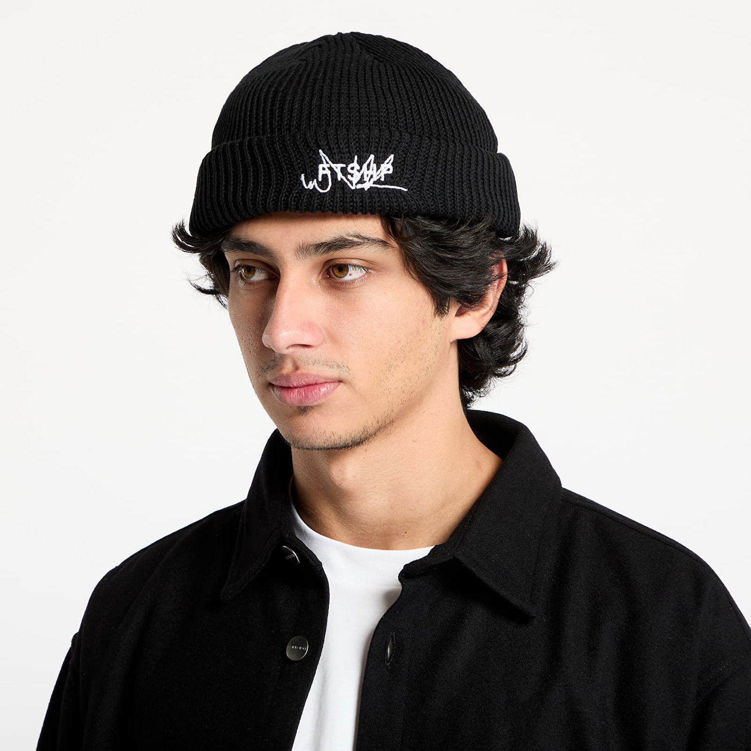 Kulicha Footshop Black Everyday Beanie Čierna | FTSHP_458, 0