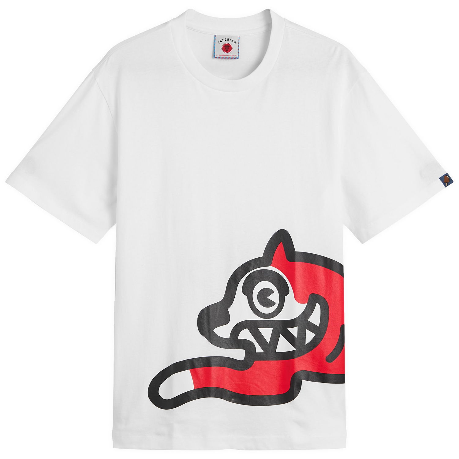 Tričko BBC IceCream Jumbo Running Dog Graphic Tee, Size Large Biela | IC24235-WHT, 1