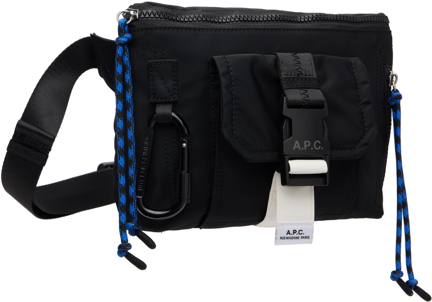 Ľadvinka A.P.C. A.P.C. Trek Bum Bag Čierna | PAAGR-H62219, 1